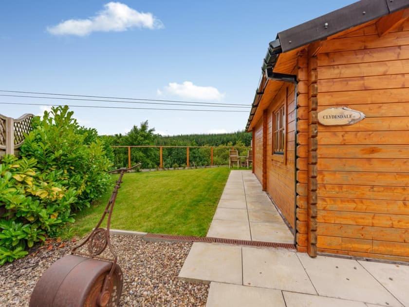 Lochinvar - Clydesdale Log Cabin With Hot Tub แอร์ดรี ภายนอก รูปภาพ